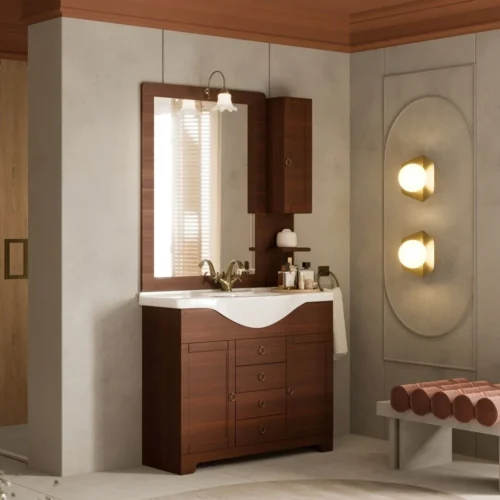 Composizione bagno Romantica 105cm