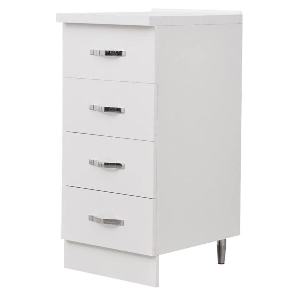 CASSETTIERA CUCINA 40CM BIANCO