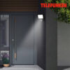 LUCE SENSORE ESTERNO TELEFUNKEN NERO