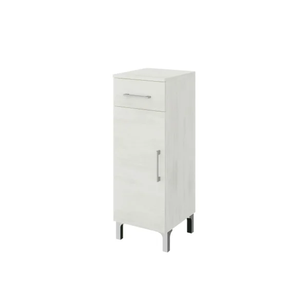 Base 1 anta Rubino rovere bianco